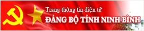 Trang thông tin điện tử Đảng bộ tỉnh Ninh Bình