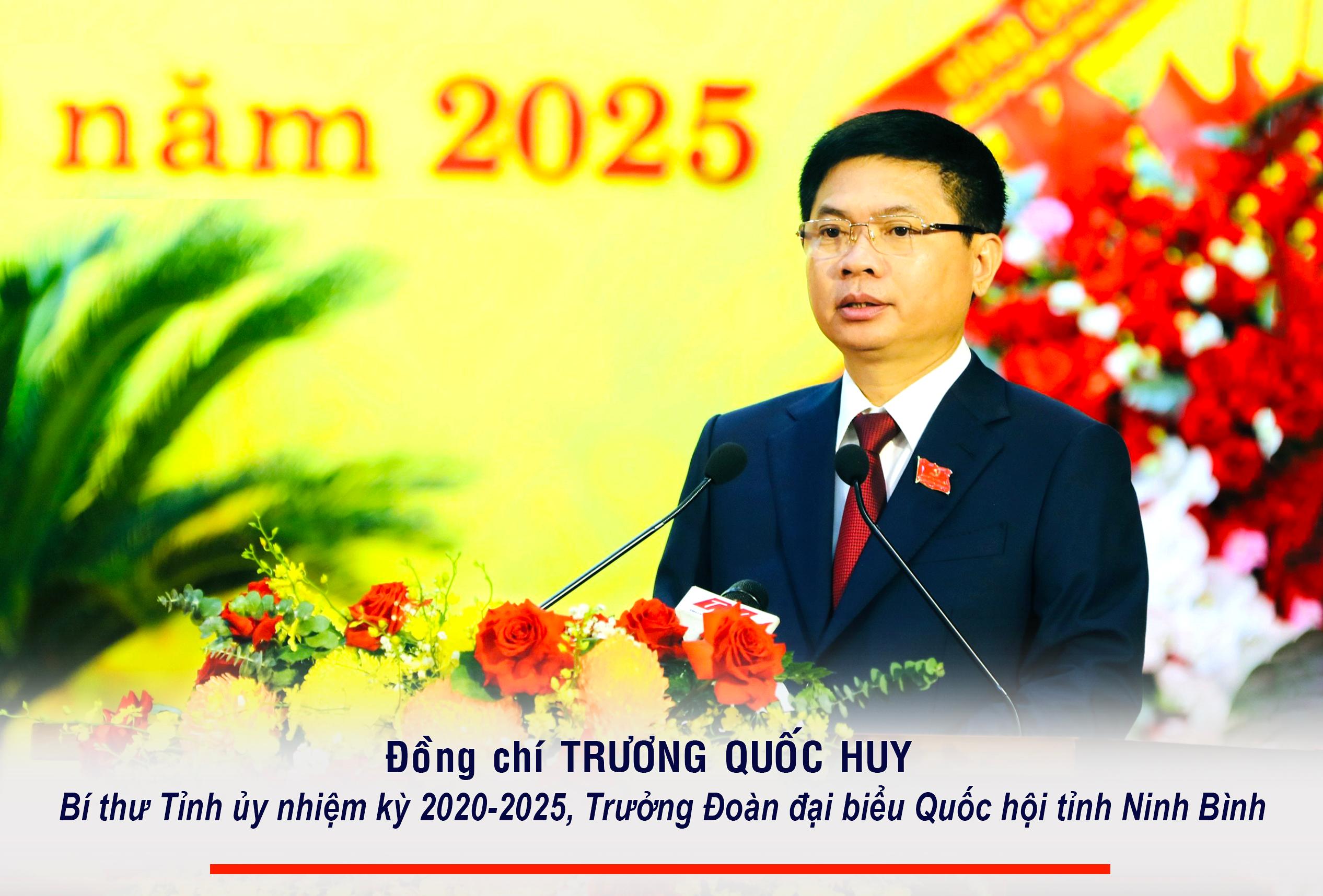Diễn văn khai mạc Đại hội đại biểu Đảng bộ tỉnh Ninh Bình lần thứ I, nhiệm kỳ 2025-2030