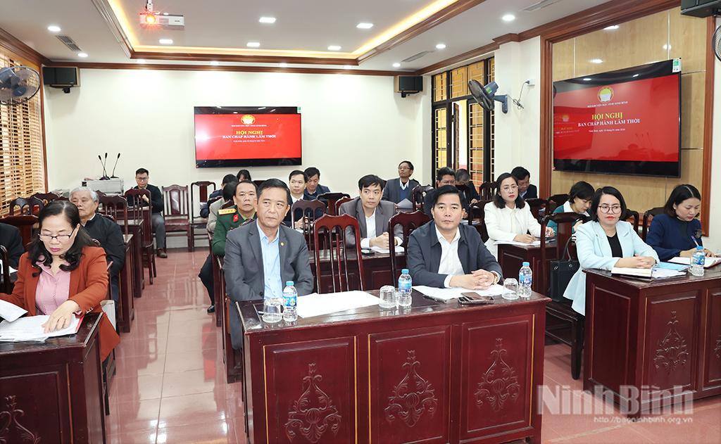 Các đại biểu dự hội nghị.