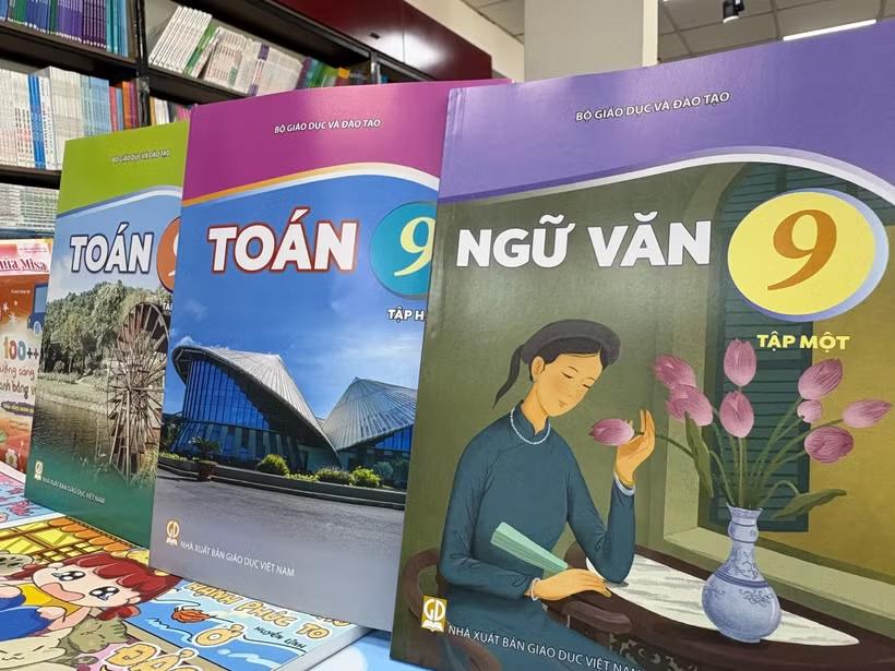 Sách giáo khoa in mới năm 2026. (Ảnh: Vietnam+)