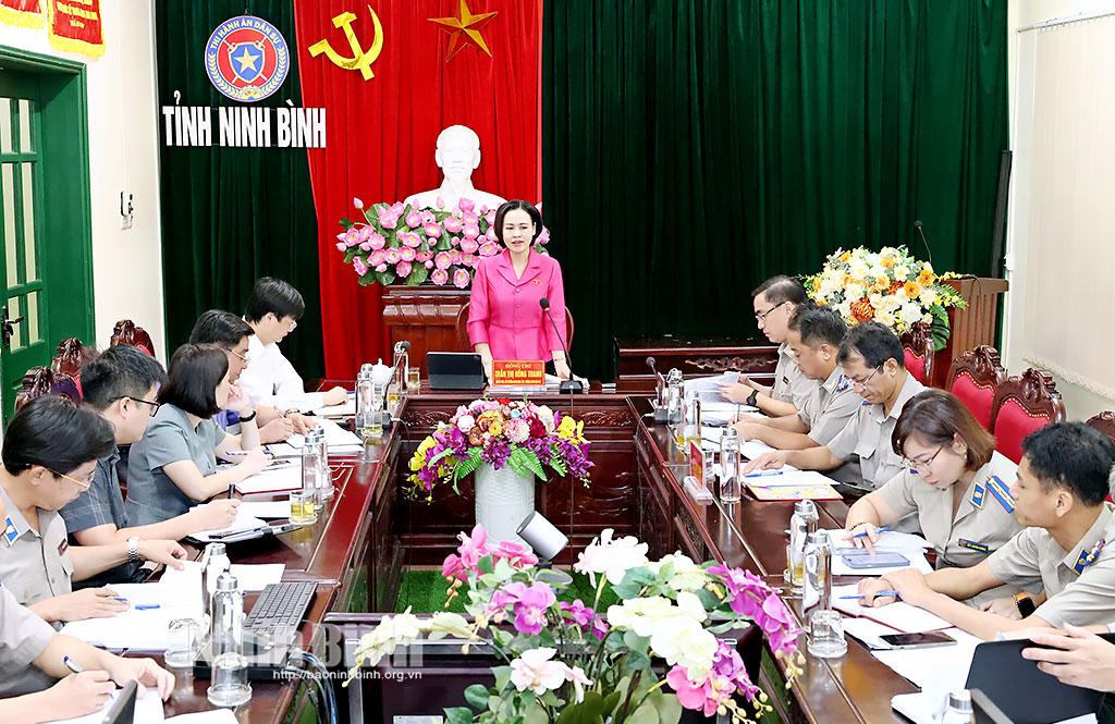 Quang cảnh buổi khảo sát.