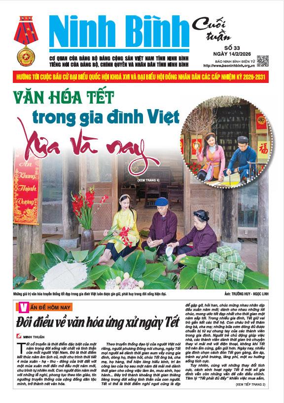 Ninh Bình cuối tuần số 33 (14/2/2026)