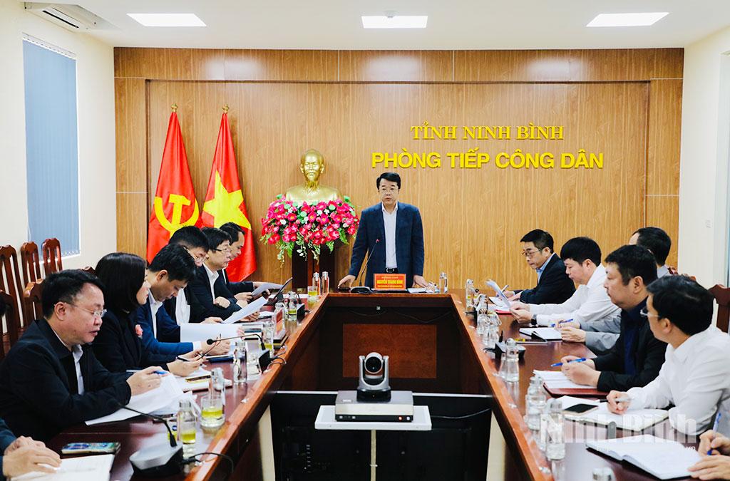 Quang cảnh phiên tiếp công dân.