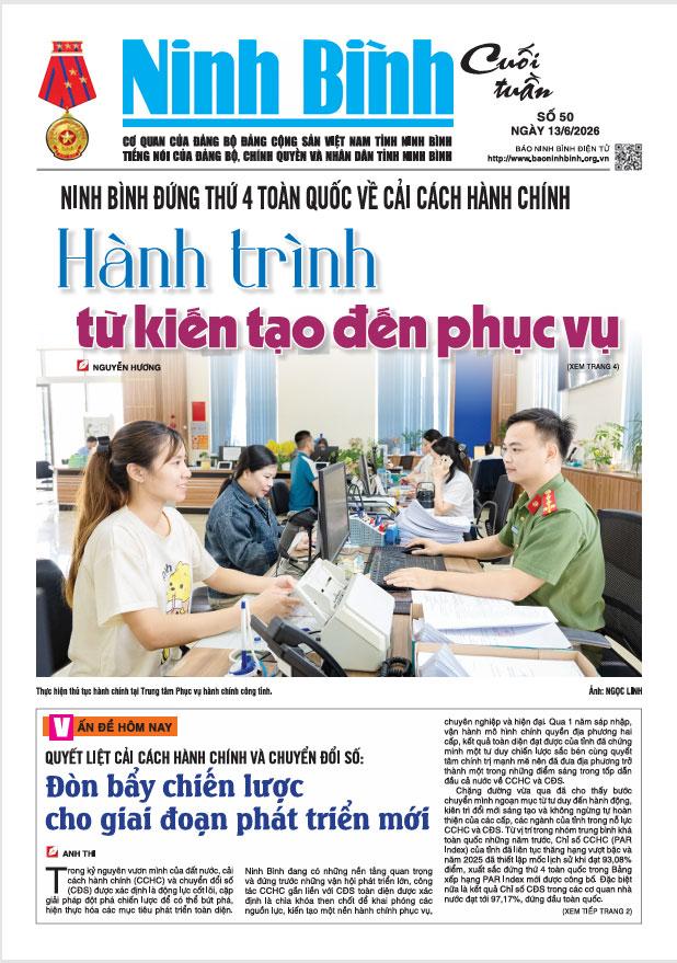 Ninh Bình cuối tuần số 50 (13/6/2026)