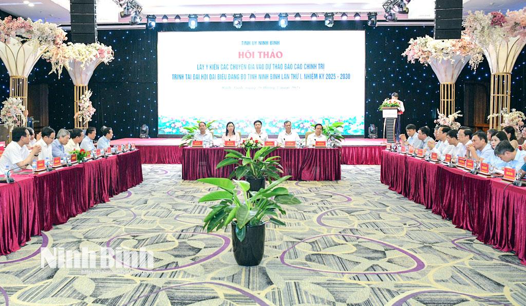 Toàn cảnh Hội thảo.