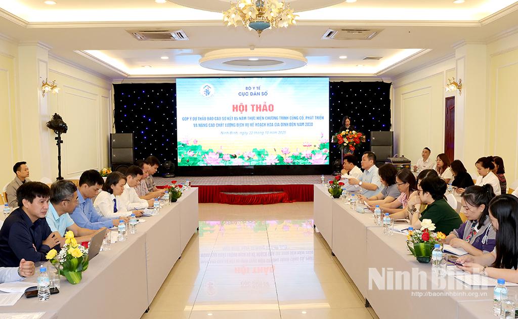 Quang cảnh hội thảo.