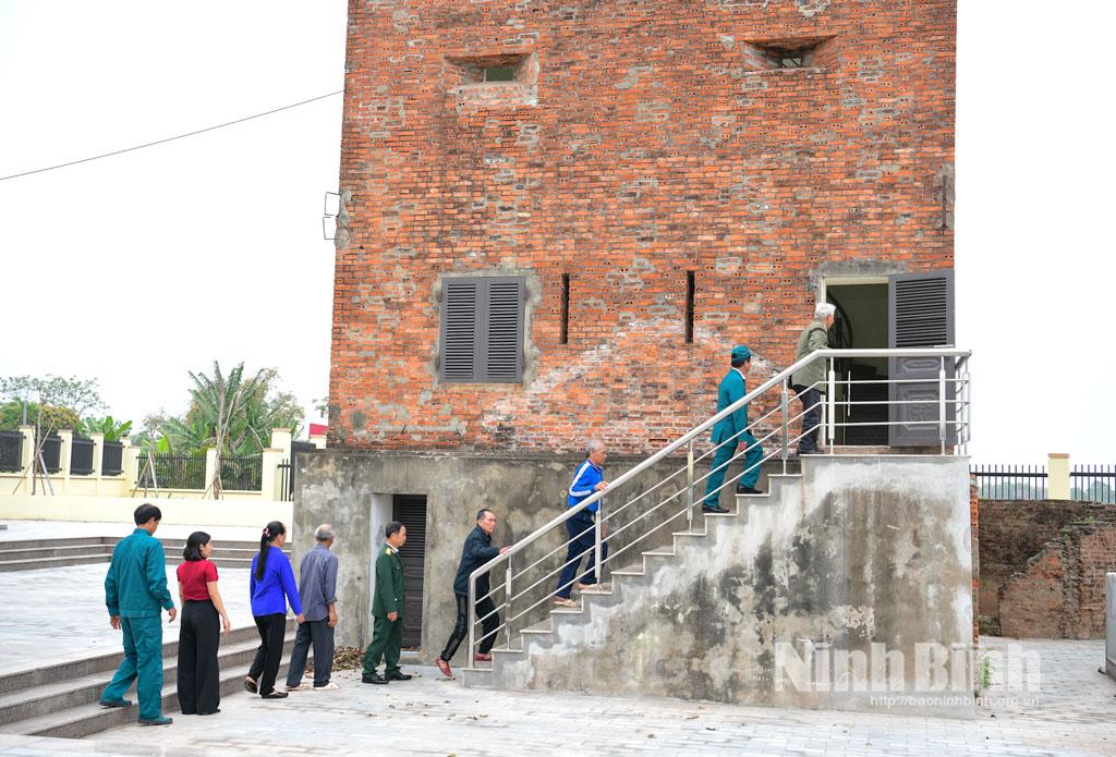 Khu du kích Kim Đài được đầu tư nâng cấp, cải tạo phục vụ nhân dân các địa phương tham quan. Ảnh Trường Giang