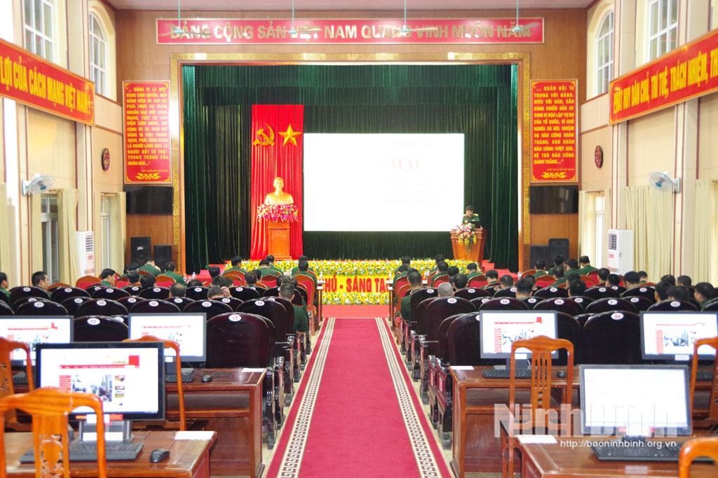 Quang cảnh hội thi.