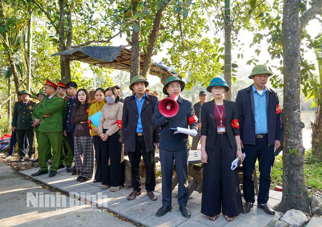 Ban cưỡng chế kiểm đếm phường Hà Nam thông báo Quyết định cưỡng chế thu hồi, cưỡng chế kiểm đếm bắt buộc đối với các hộ gia đình, cá nhân không chấp hành Quyết định thu hồi đất