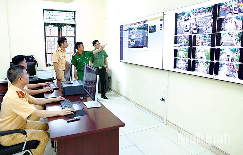 Công an tỉnh Ninh Bình sẽ xử phạt các trường hợp vi phạm Luật Trật tự, an toàn giao thông đường bộ qua hệ thống camera thông minh.