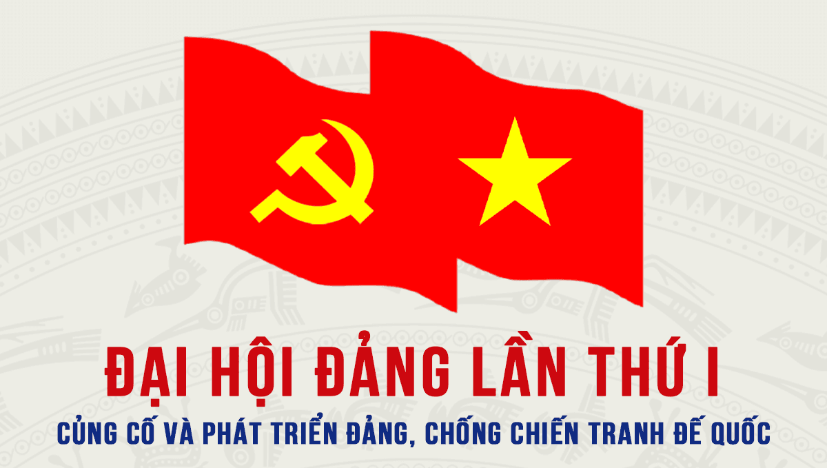 Đại hội Đảng lần thứ I: Củng cố và phát triển Đảng, chống chiến tranh đế quốc