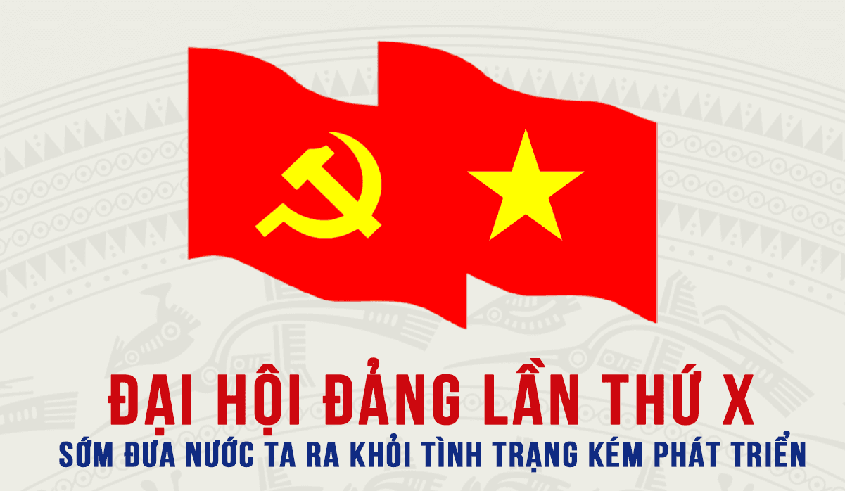 Đại hội đại biểu toàn quốc lần thứ X của Đảng: Sớm đưa nước ta ra khỏi tình trạng kém phát triển