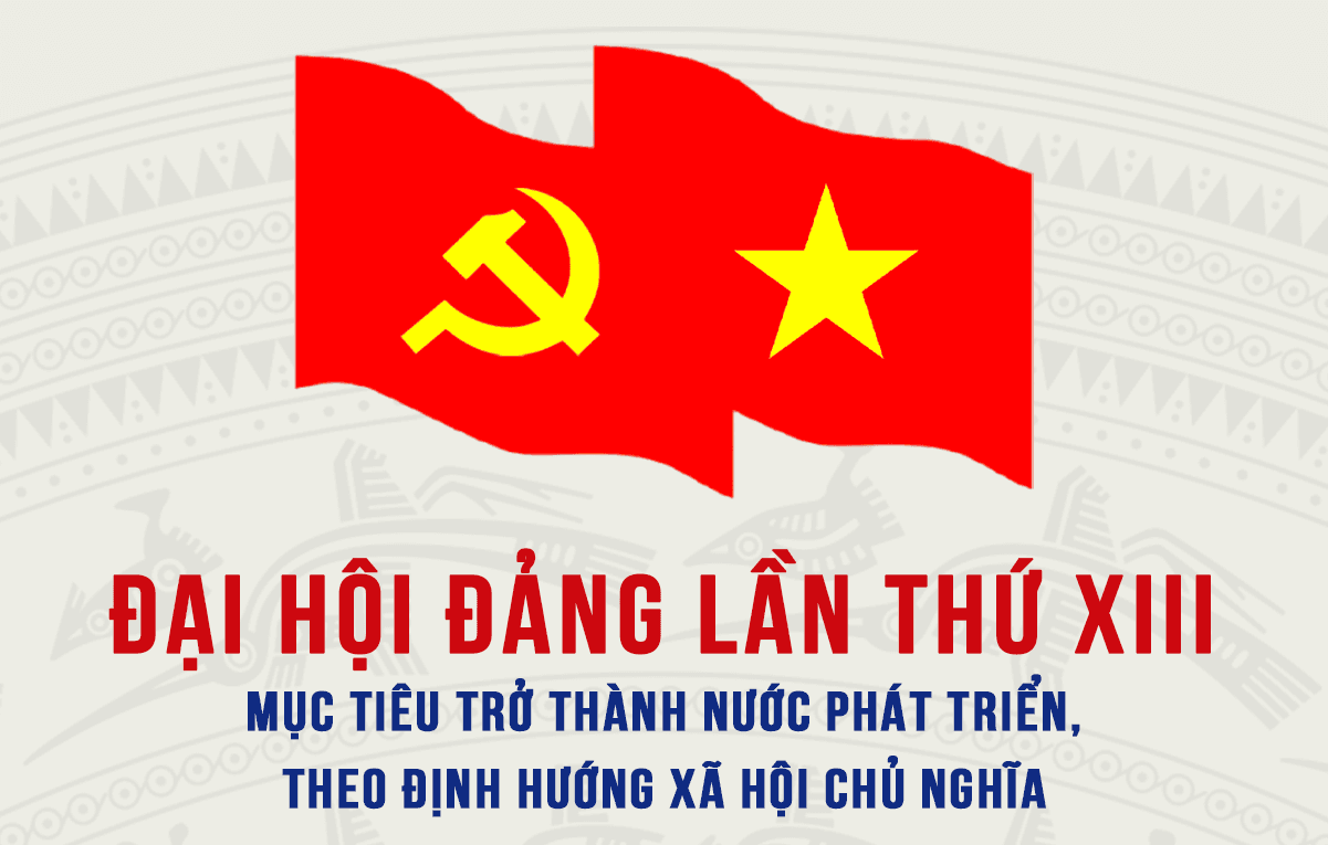 Đại hội đại biểu toàn quốc lần thứ XIII của Đảng: Mục tiêu trở thành nước phát triển, theo định hướng xã hội chủ nghĩa