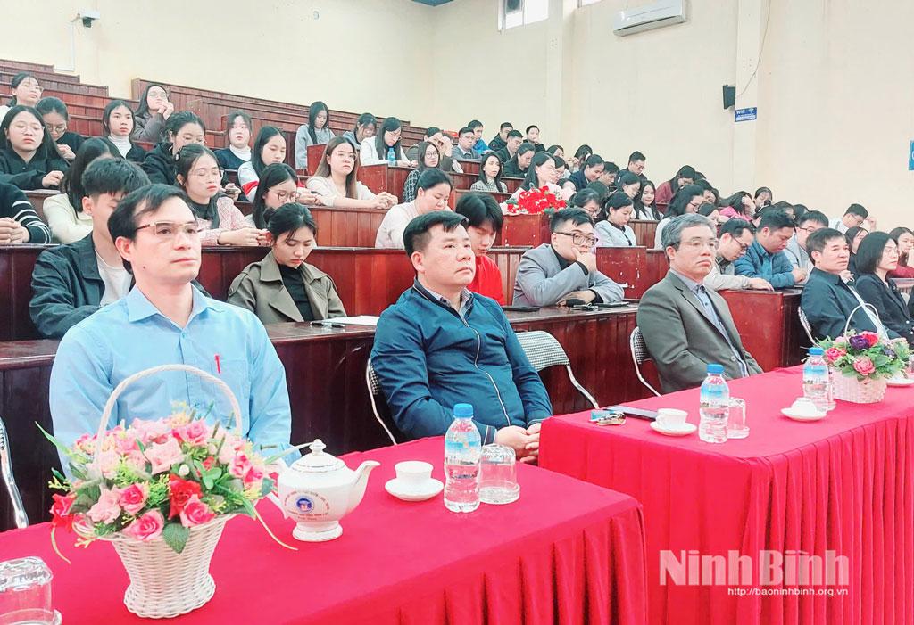 Quang cảnh Lễ bế mạc lớp bồi dưỡng.