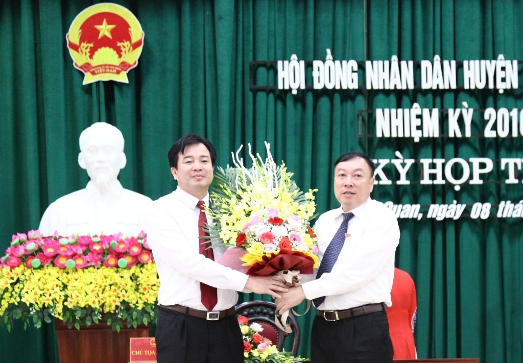 UBND huyện Nho Quan có Chủ tịch mới