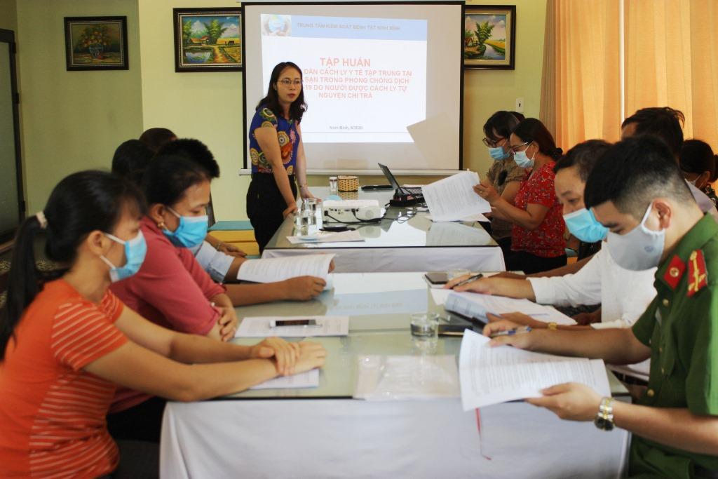 Tập huấn cách ly y tế tại khách sạn