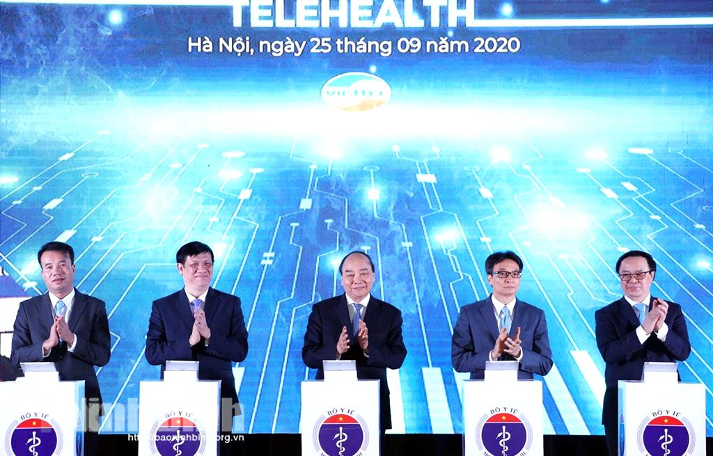[Video] Lễ khánh thành kết nối 1.000 bệnh viện khám, chữa bệnh từ xa
