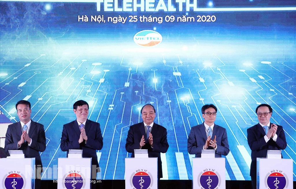 Lễ khánh thành kết nối 1.000 bệnh viện khám, chữa bệnh từ xa