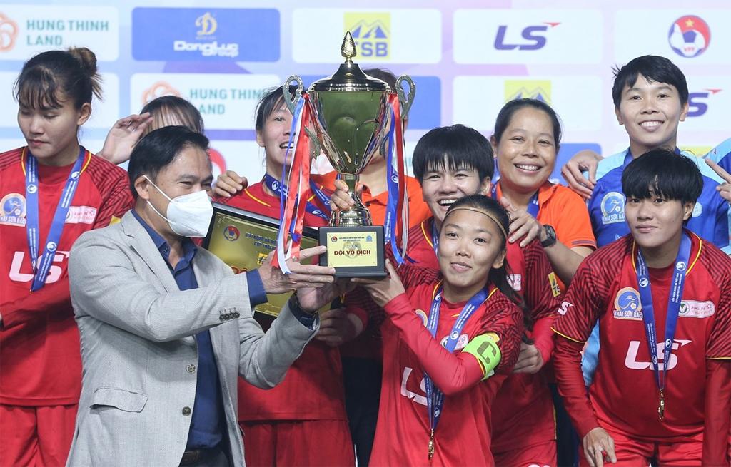 CLB TP.HCM vô địch bóng đá nữ quốc gia 2021, thiết lập lịch sử mới