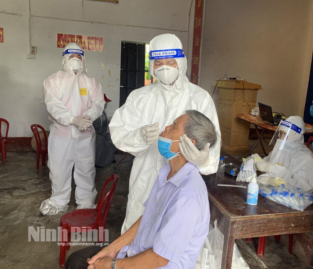 Gần 5.000 mẫu xét nghiệm tại các khu vực phong tỏa của Kim Sơn đều có kết quả âm tính