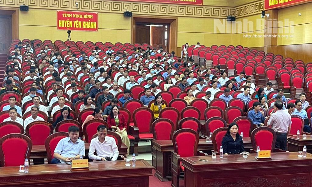 Yên Khánh khai giảng lớp bồi dưỡng, cập nhật kiến thức cho cán bộ diện Ban Thường vụ Huyện ủy quản lý