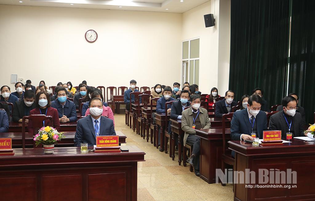 [Video] Khai mạc kỳ thi nâng ngạch công chức cơ quan Đảng, MTTQ và các đoàn thể chính trị - xã hội tỉnh Ninh Bình năm 2022