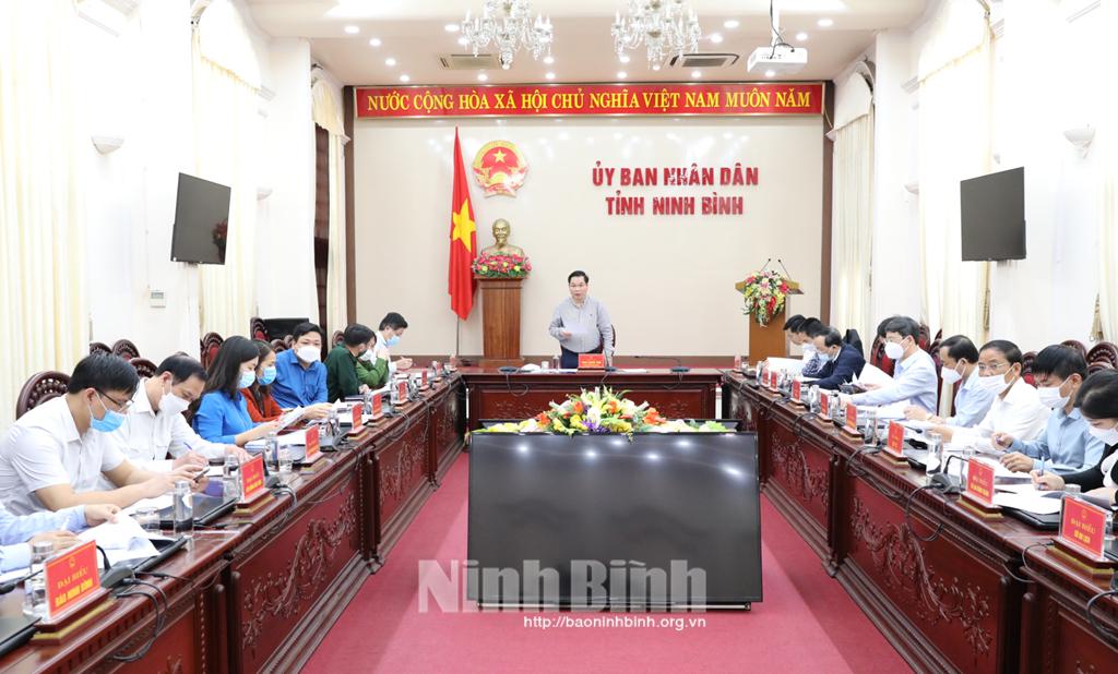 Hội nghị Ban tổ chức Lễ hội Hoa Lư năm 2022