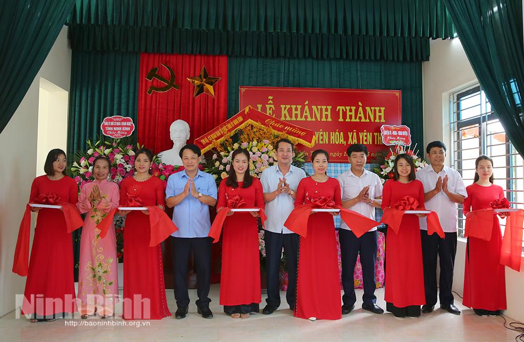 Khánh thành Nhà văn hóa thôn Yên Hóa