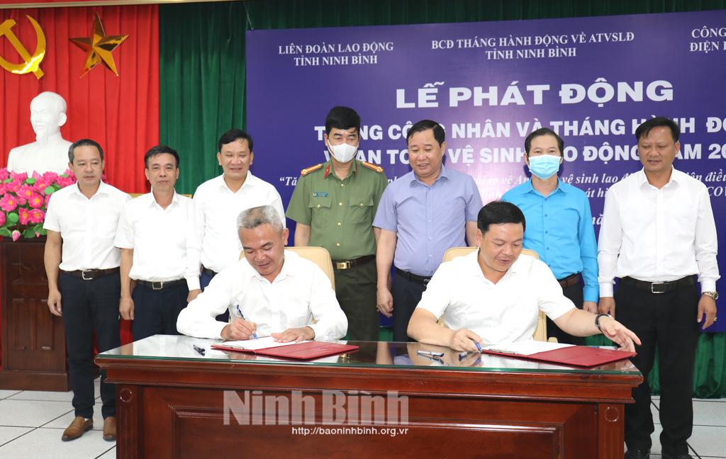 Phát động Tháng An toàn vệ sinh lao động và Tháng Công nhân năm 2022