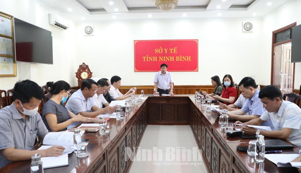 Hội nghị triển khai công tác phòng, chống dịch bệnh trong tình hình mới