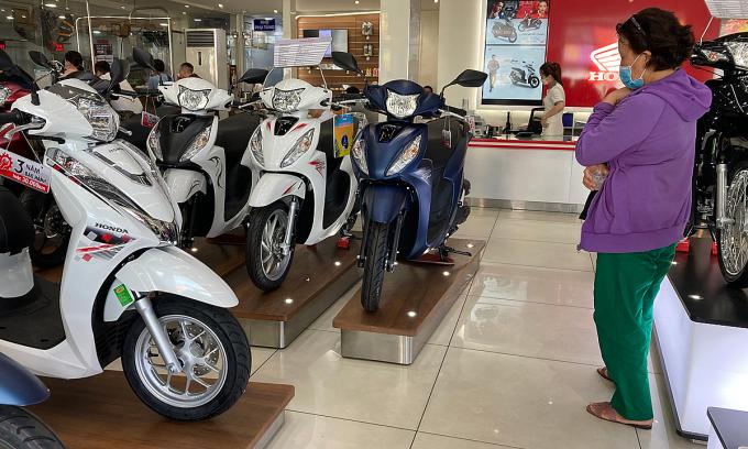 Giá Honda Vision hạ nhiệt