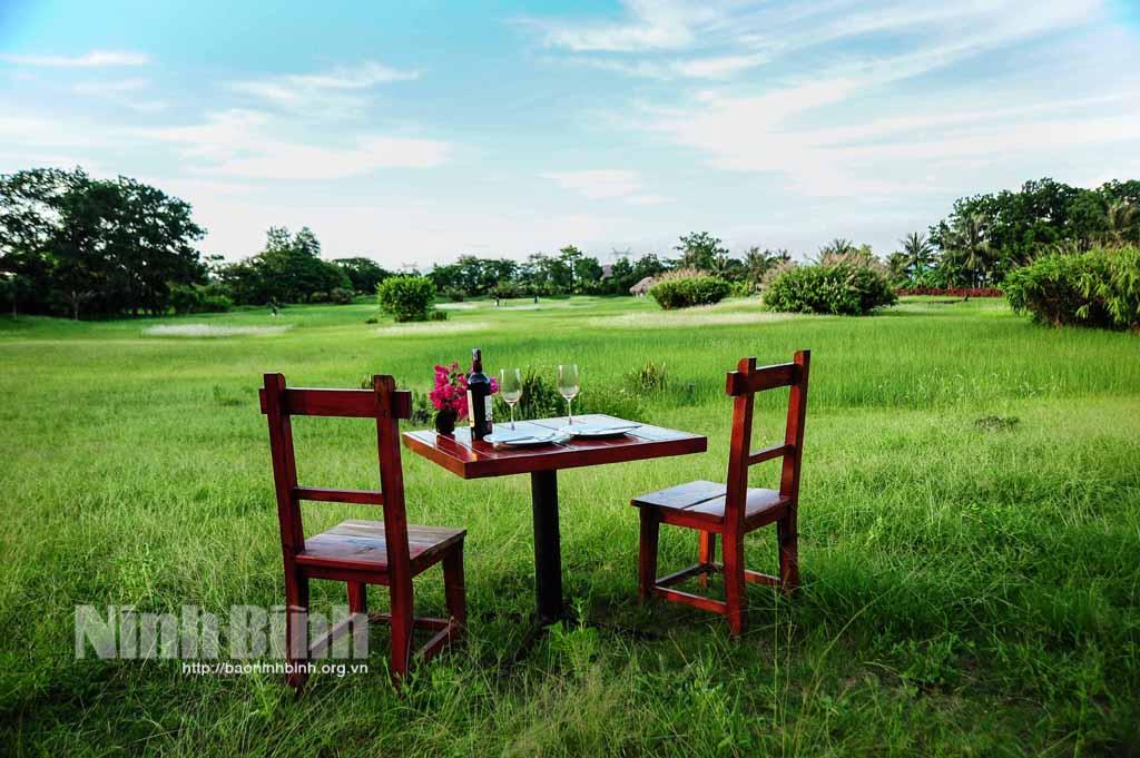 Thư giãn cuối tuần cùng không gian xanh mát