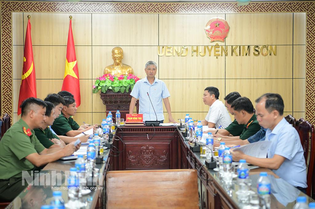 Ban Pháp chế HĐND tỉnh giám sát tại huyện Kim Sơn