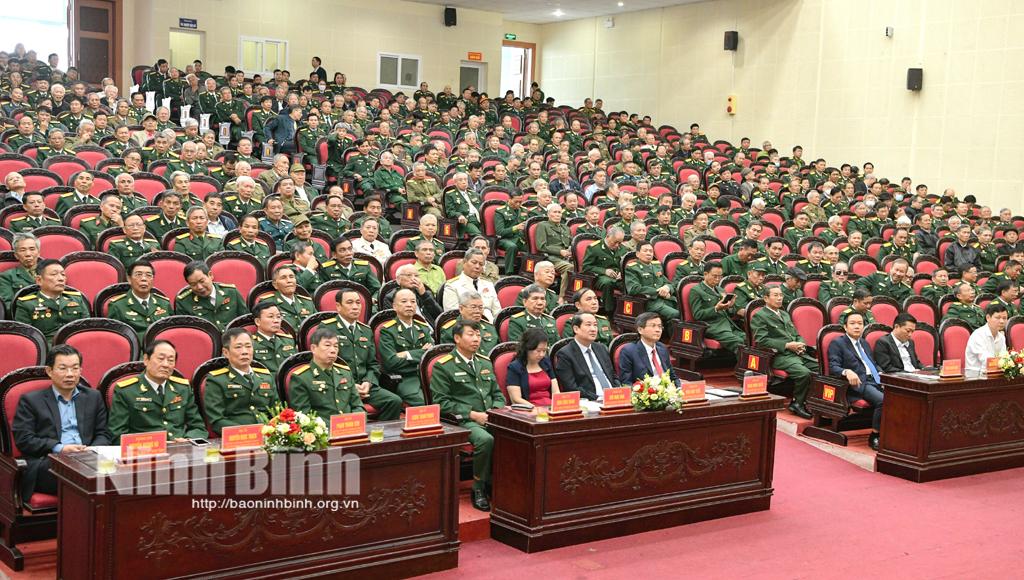 Gặp mặt cán bộ cao cấp Quân đội nghỉ hưu, nghỉ công tác trên địa bàn tỉnh