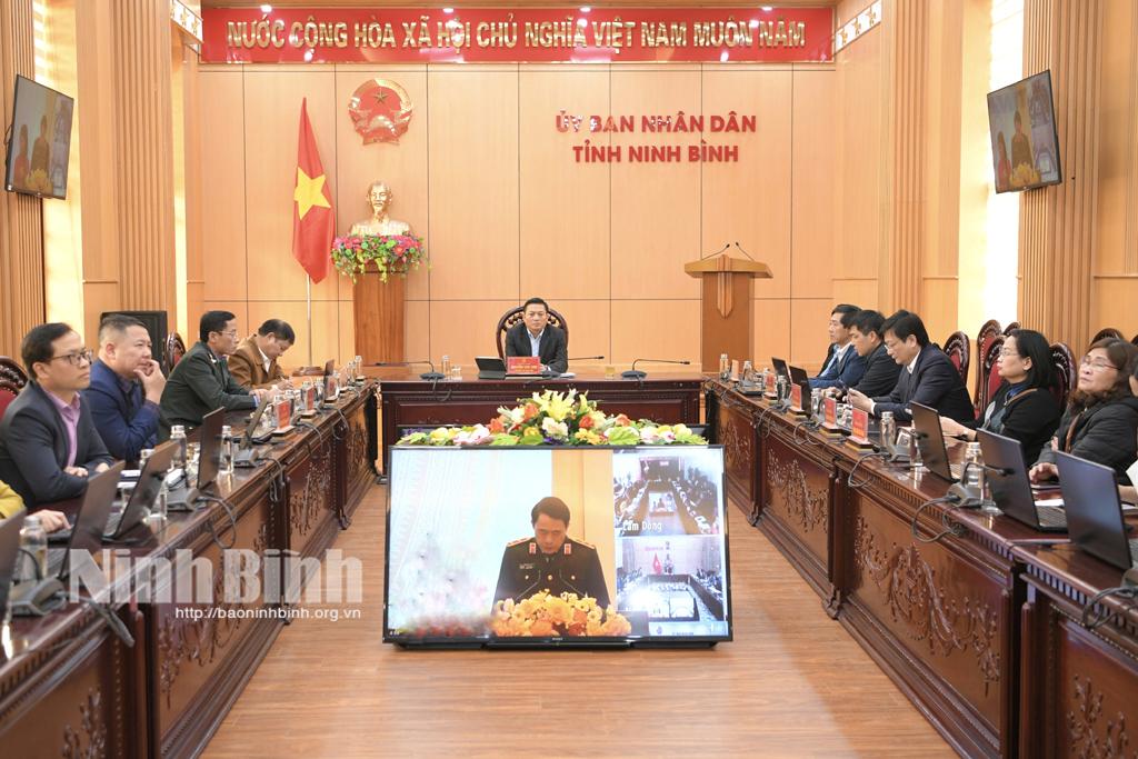 Hội nghị trực tuyến toàn quốc triển khai công tác Tư pháp năm 2024