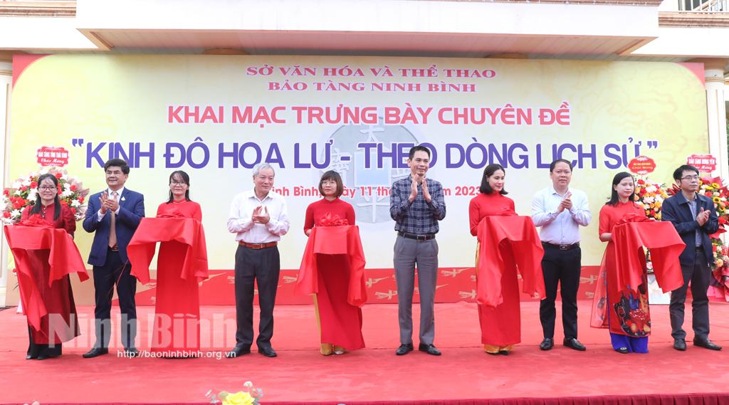 Khai mạc trưng bày chuyên đề "Kinh đô Hoa Lư - Theo dòng lịch sử"