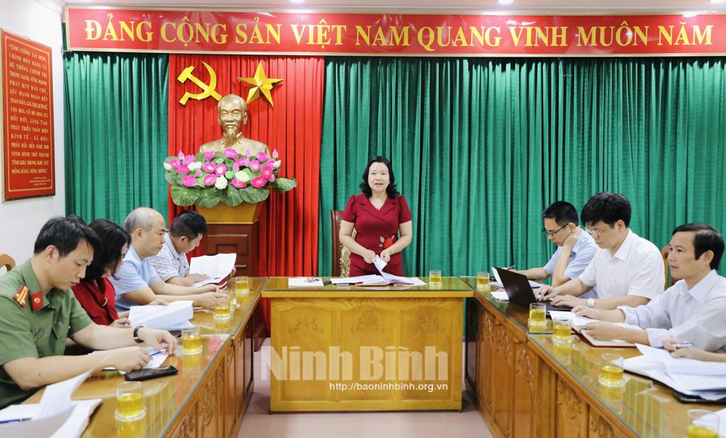 Giao ban công tác báo chí tháng 4