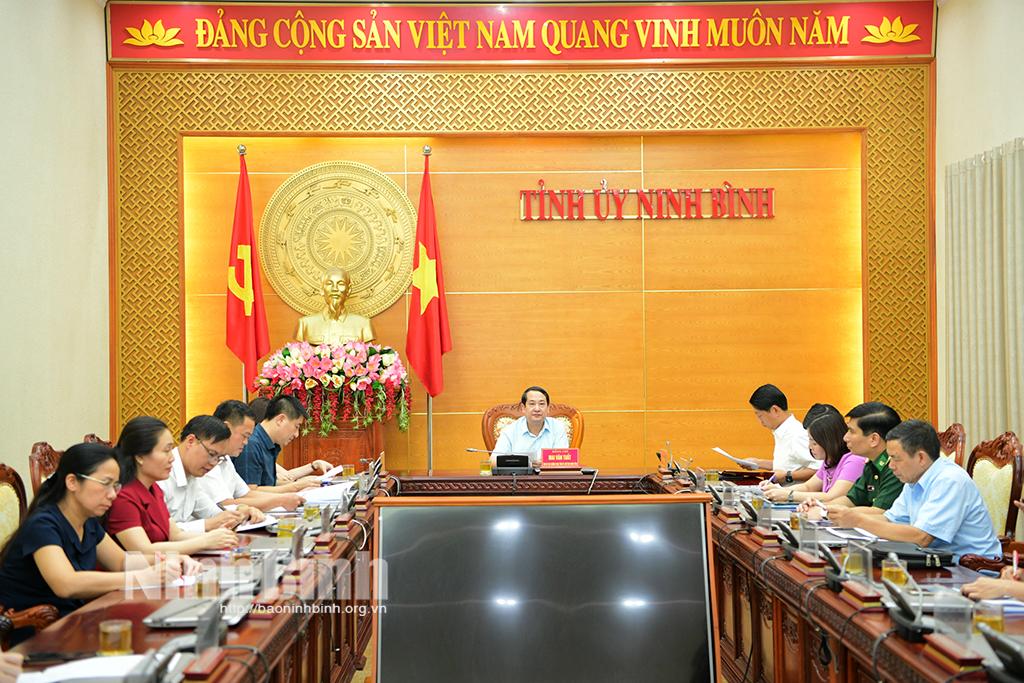Giao ban công tác Dân vận quý II