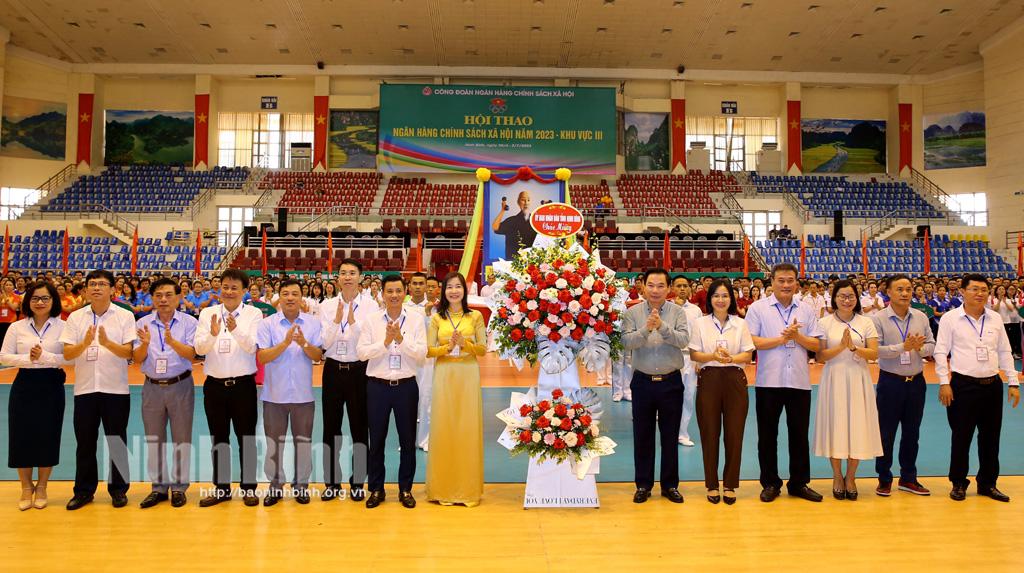 Khai mạc Hội thao Ngân hàng chính sách xã hội năm 2023, khu vực III