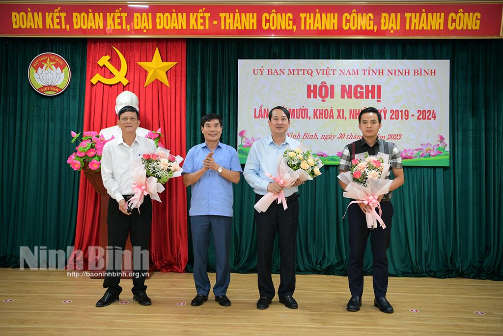 Ủy ban MTTQ Việt Nam tỉnh tổ chức hội nghị lần thứ 10