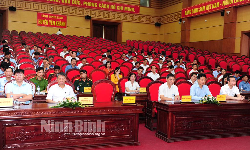 Huyện ủy Yên Khánh sơ kết 5 năm thực hiện Nghị quyết số 35-NQ/TW của Bộ Chính trị