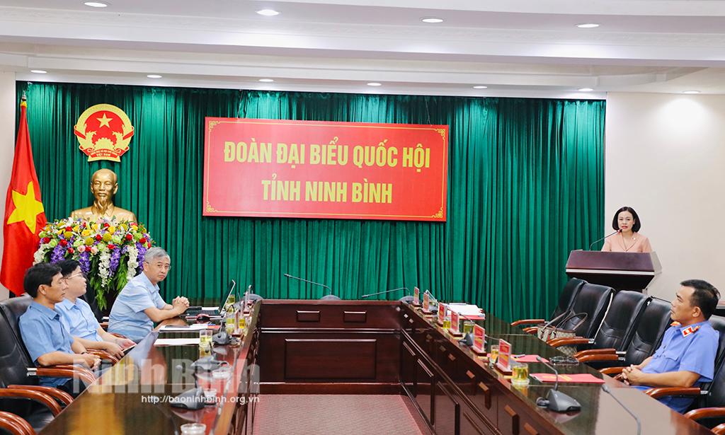 Ủy ban Thường vụ Quốc hội tổ chức phiên chất vấn và trả lời chất vấn nhóm vấn đề thuộc lĩnh vực của Bộ Tư pháp