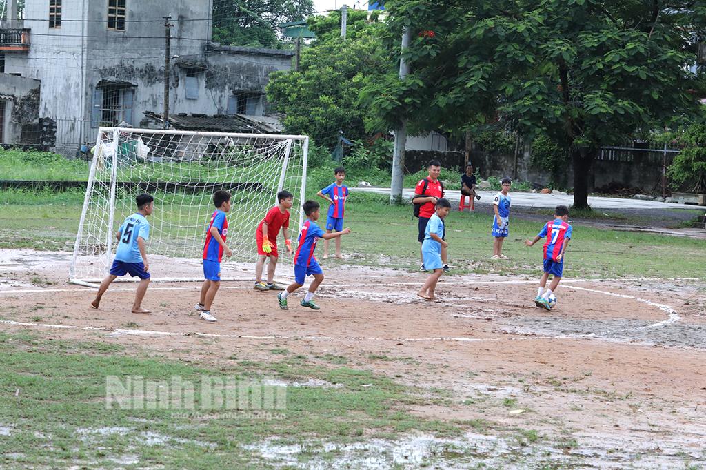 Hoa Lư tổ chức Giải bóng đá nhi đồng năm 2023