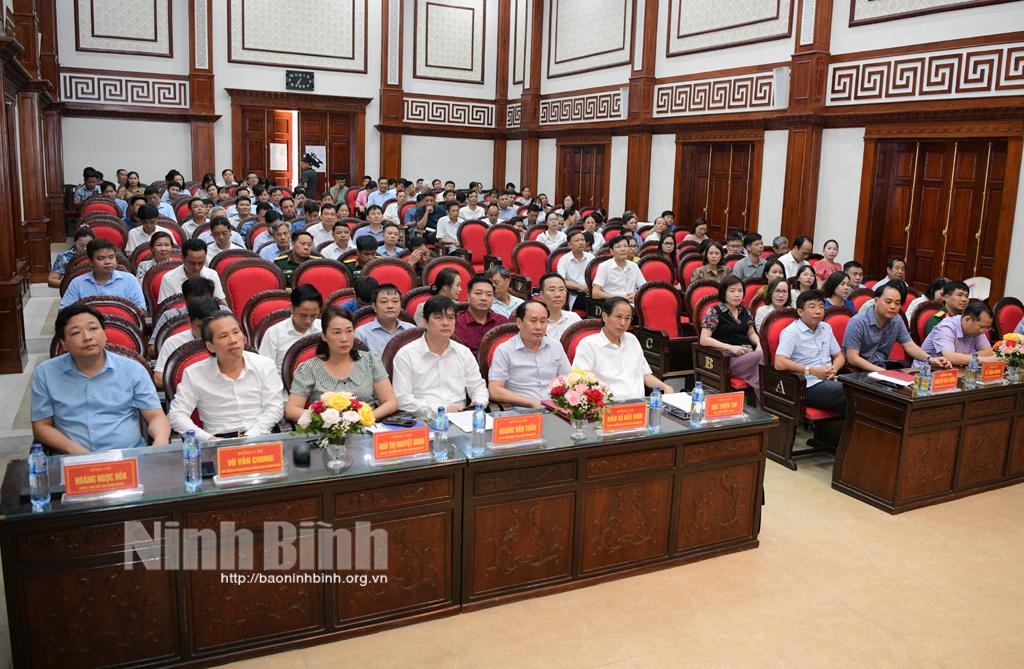 Huyện ủy Hoa Lư triển khai công tác sắp xếp đơn vị hành chính cấp huyện, cấp xã giai đoạn 2023-2025