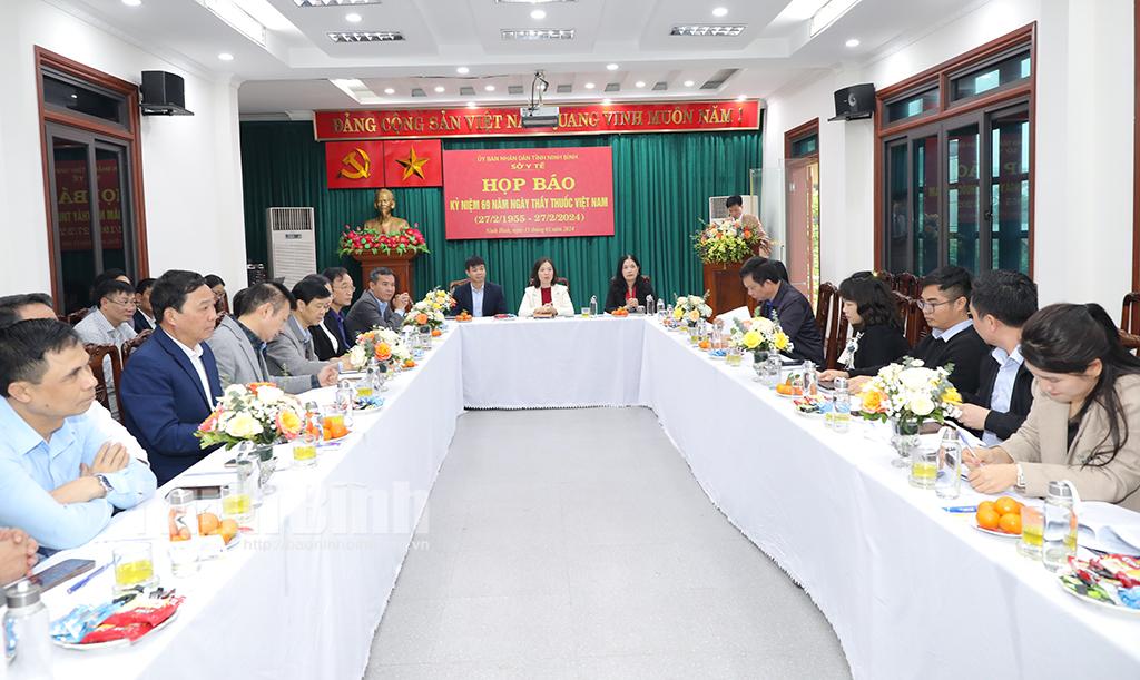 Họp báo nhân kỷ niệm 69 năm Ngày Thầy thuốc Việt Nam 27/2