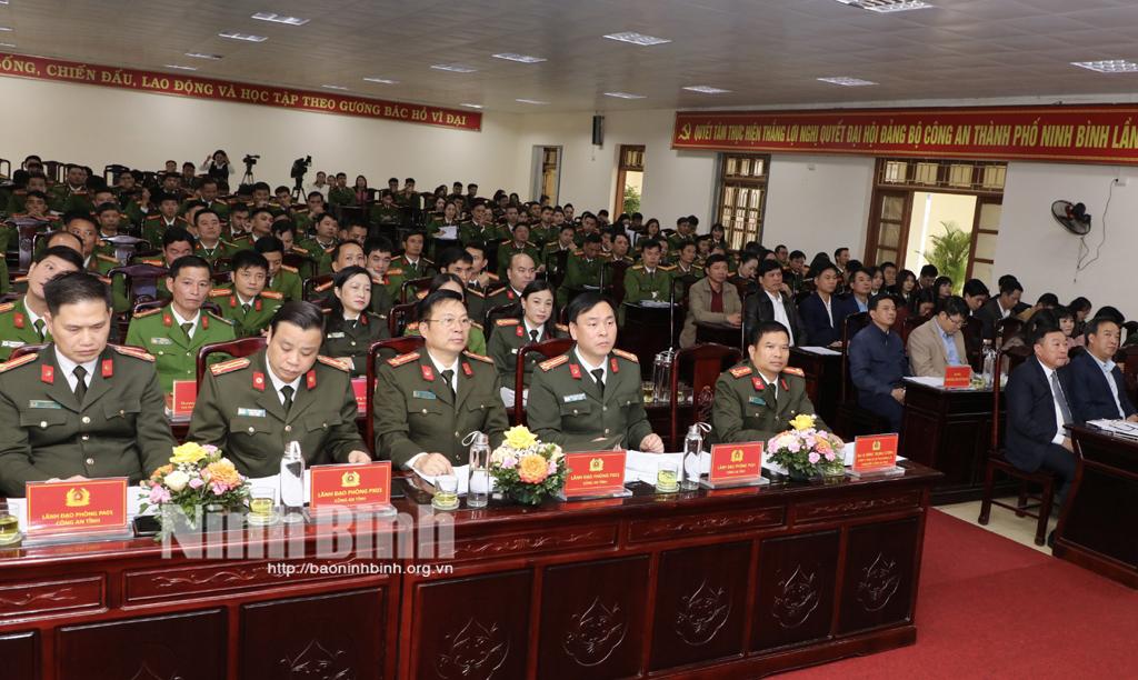 Năm 2023, Công an thành phố Ninh Bình điều tra, khám phá thành công các vụ án được dư luận quan tâm