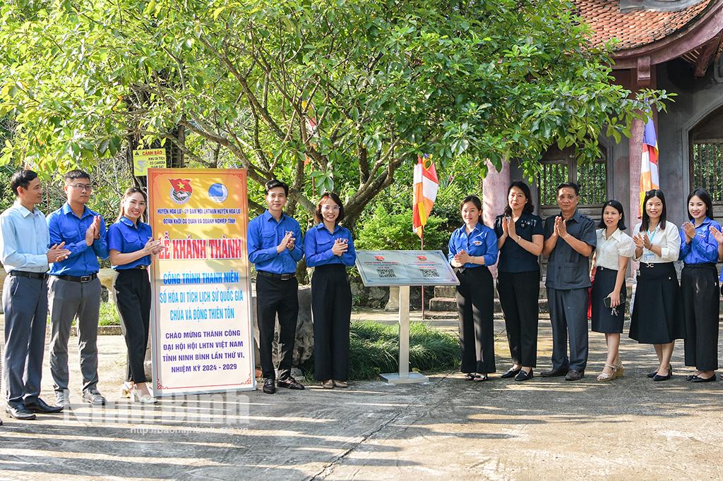 Tuổi trẻ Hoa Lư khánh thành các công trình thanh niên