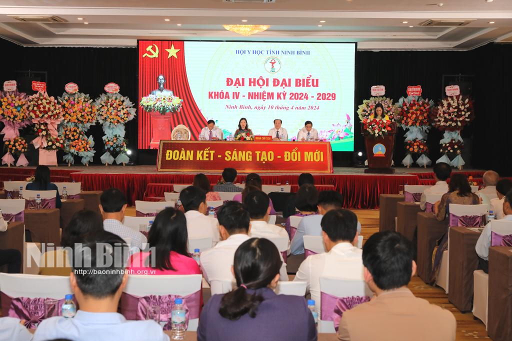 Đại hội đại biểu Hội Y học tỉnh Ninh Bình nhiệm kỳ 2024-2029