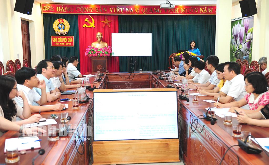 Tọa đàm nâng cao chất lượng, hiệu quả hoạt động công đoàn trong các cơ quan hành chính và đơn vị sự nghiệp công lập