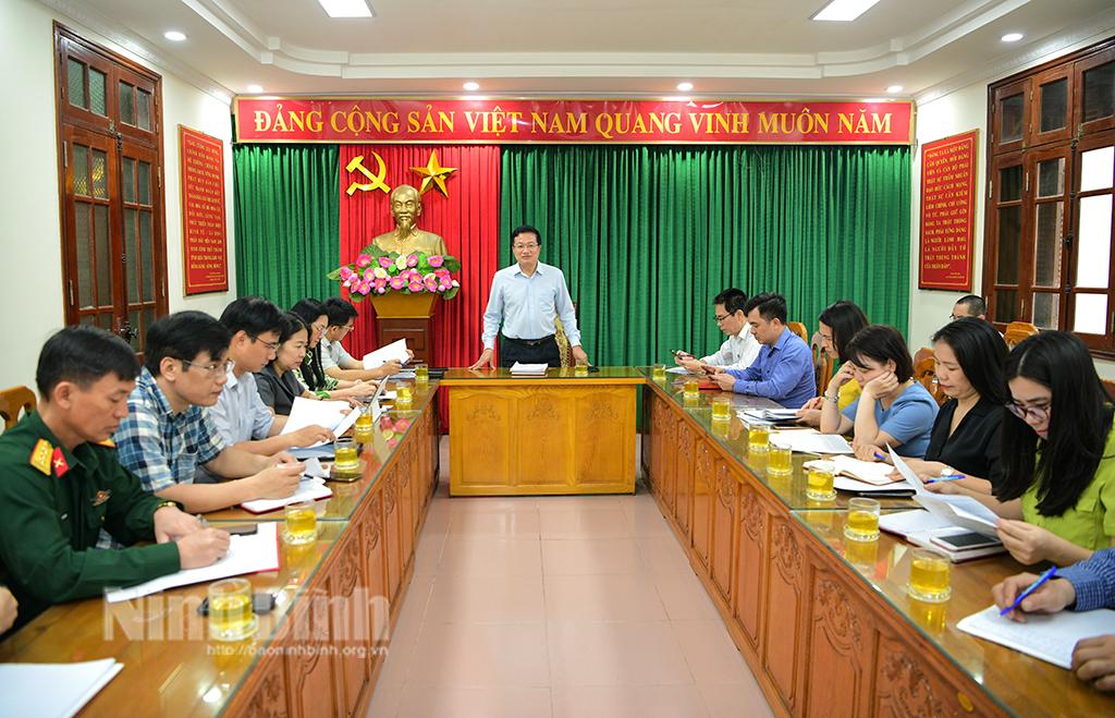 Giao ban công tác báo chí, tuyên truyền tháng 3